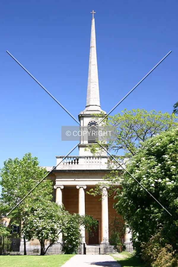 View east from King Square