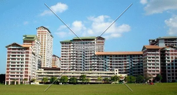 Western profile from car park