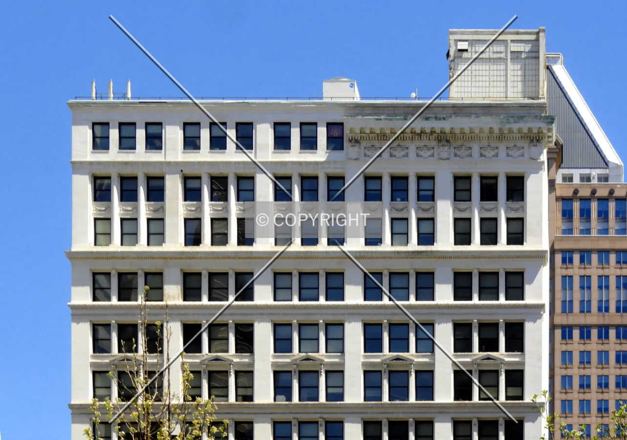 Upper floors from the west