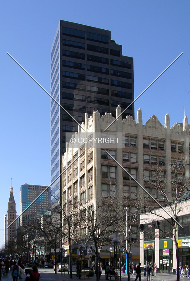 Looking north from the 16th Street Mall