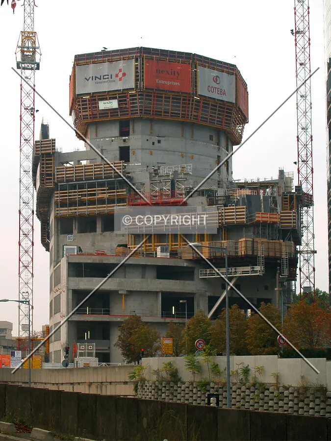 As seen from the east