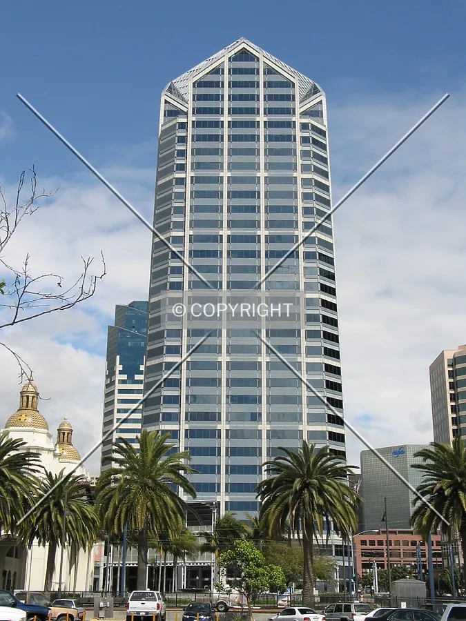 View from the west