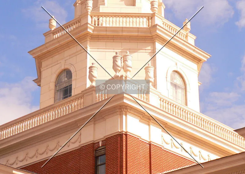 Mid-section looking up