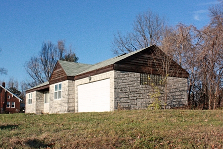 View from the southeast