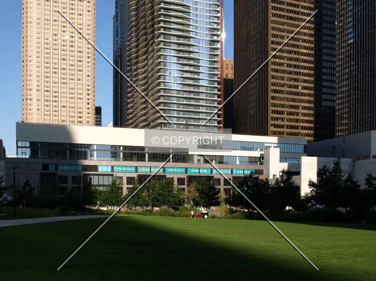 View from the east