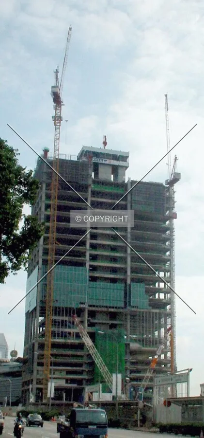 South face as seen from Raffles Quay
