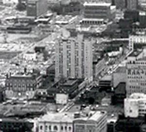 View from the north