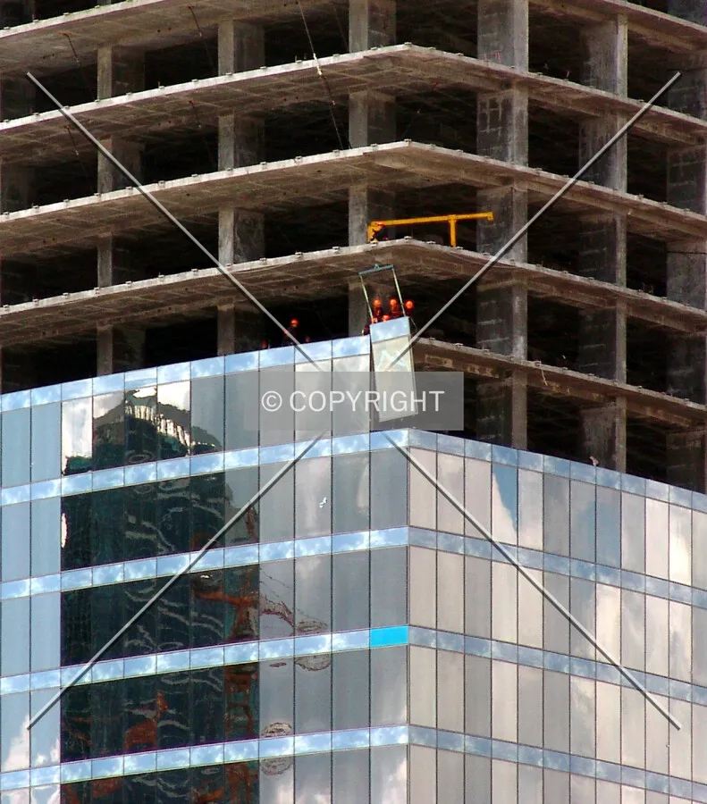 Facade element installation