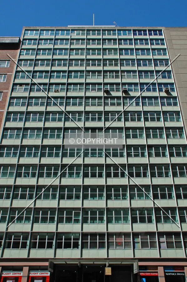 Looking up the west side