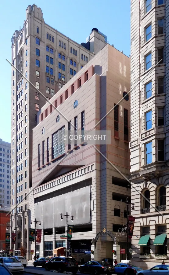 From across South Broad Street to the northeast