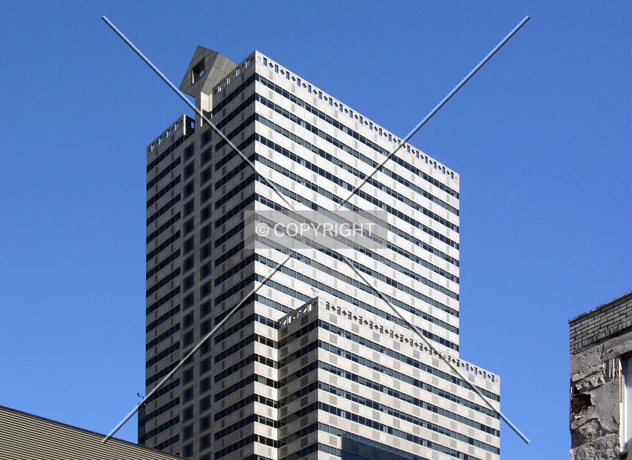 Upper floors from the southwest