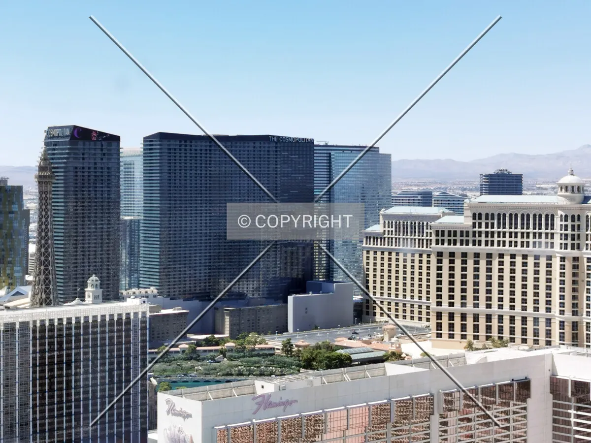 View over Las Vegas from High Roller