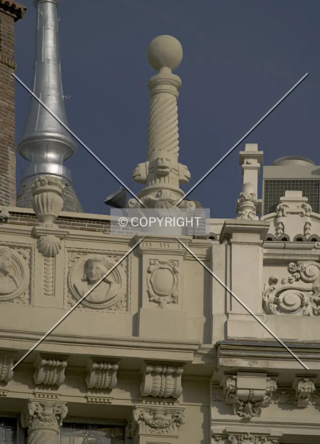 Detail of the top