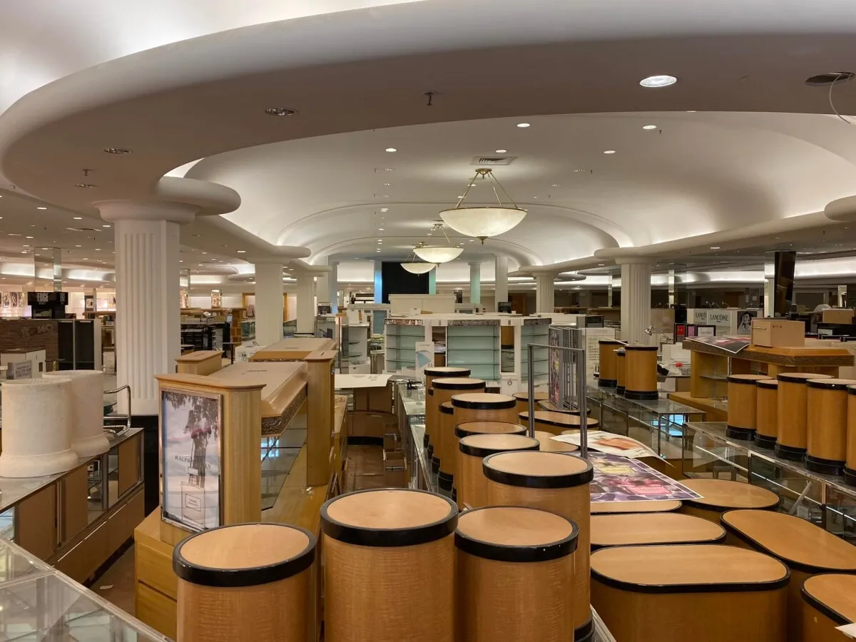 Interior view; April 8, 2023