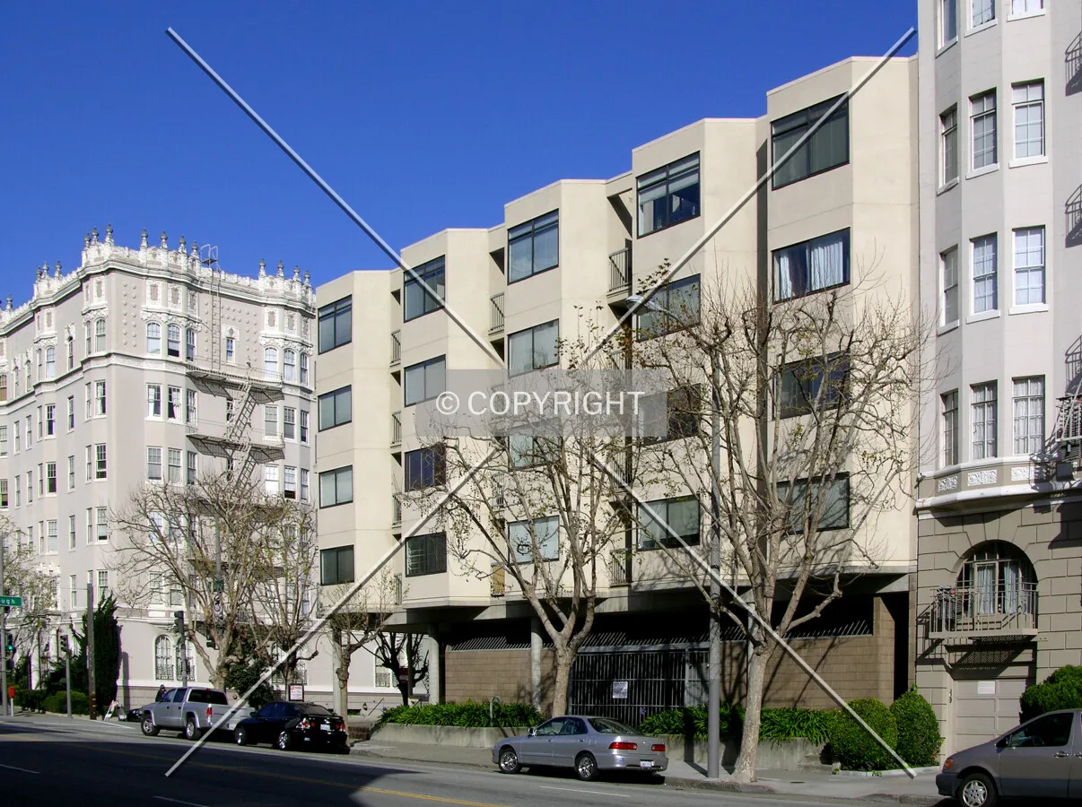 From across Broadway to the southeast