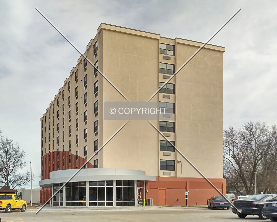 View from the southwest; February 19, 2016