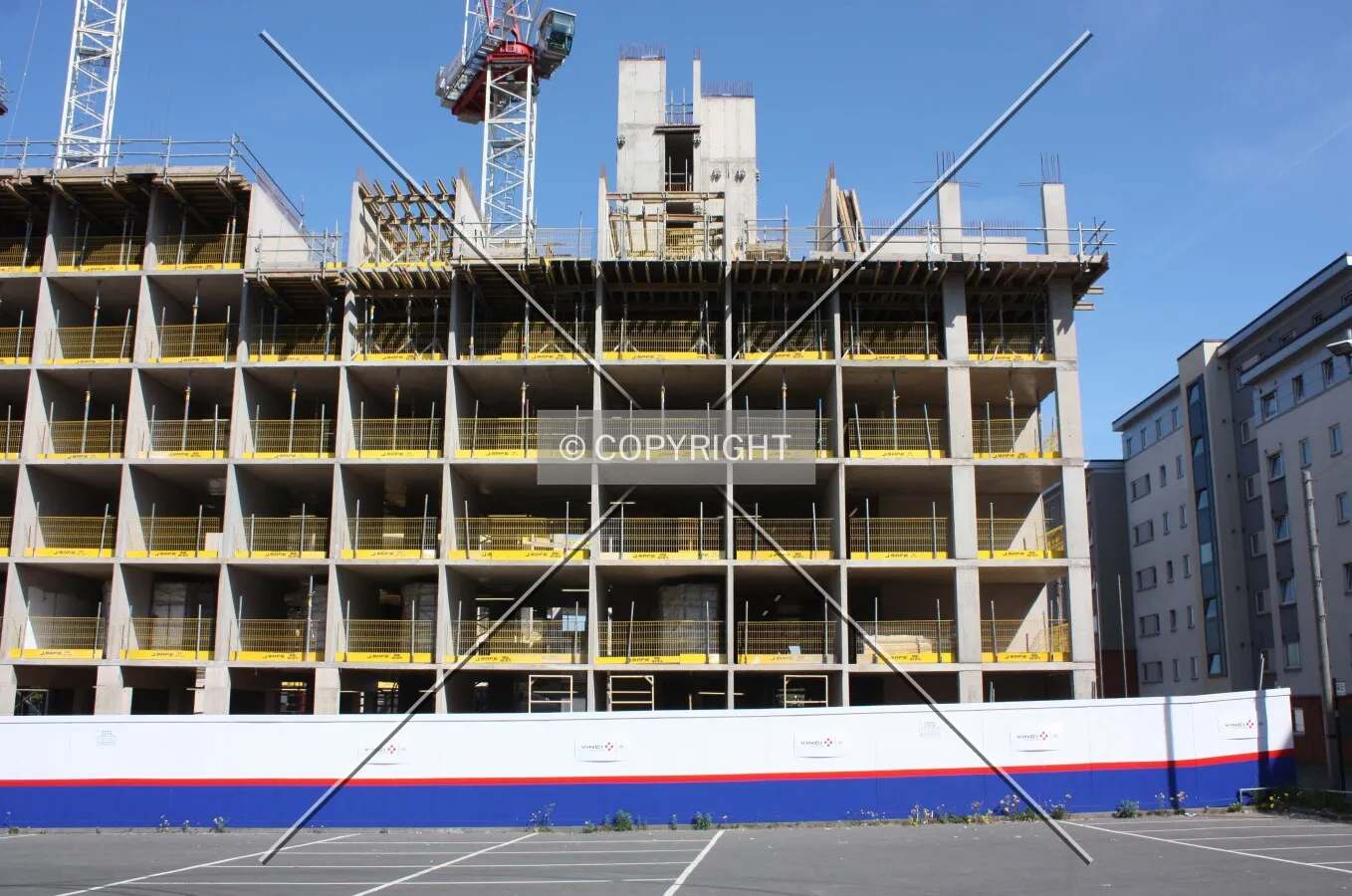 View from Staniforth Street car park