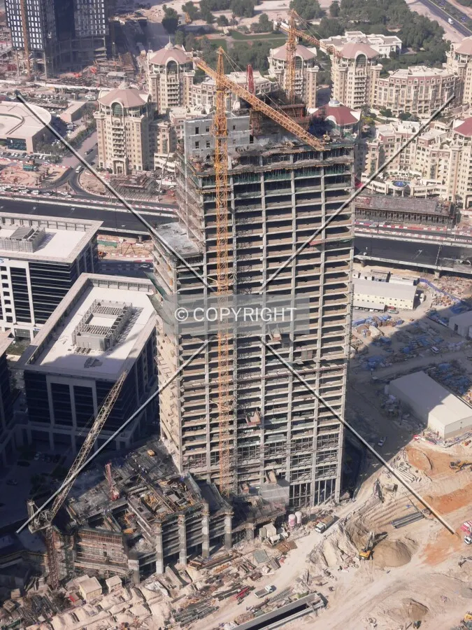 View from Burj Dubai