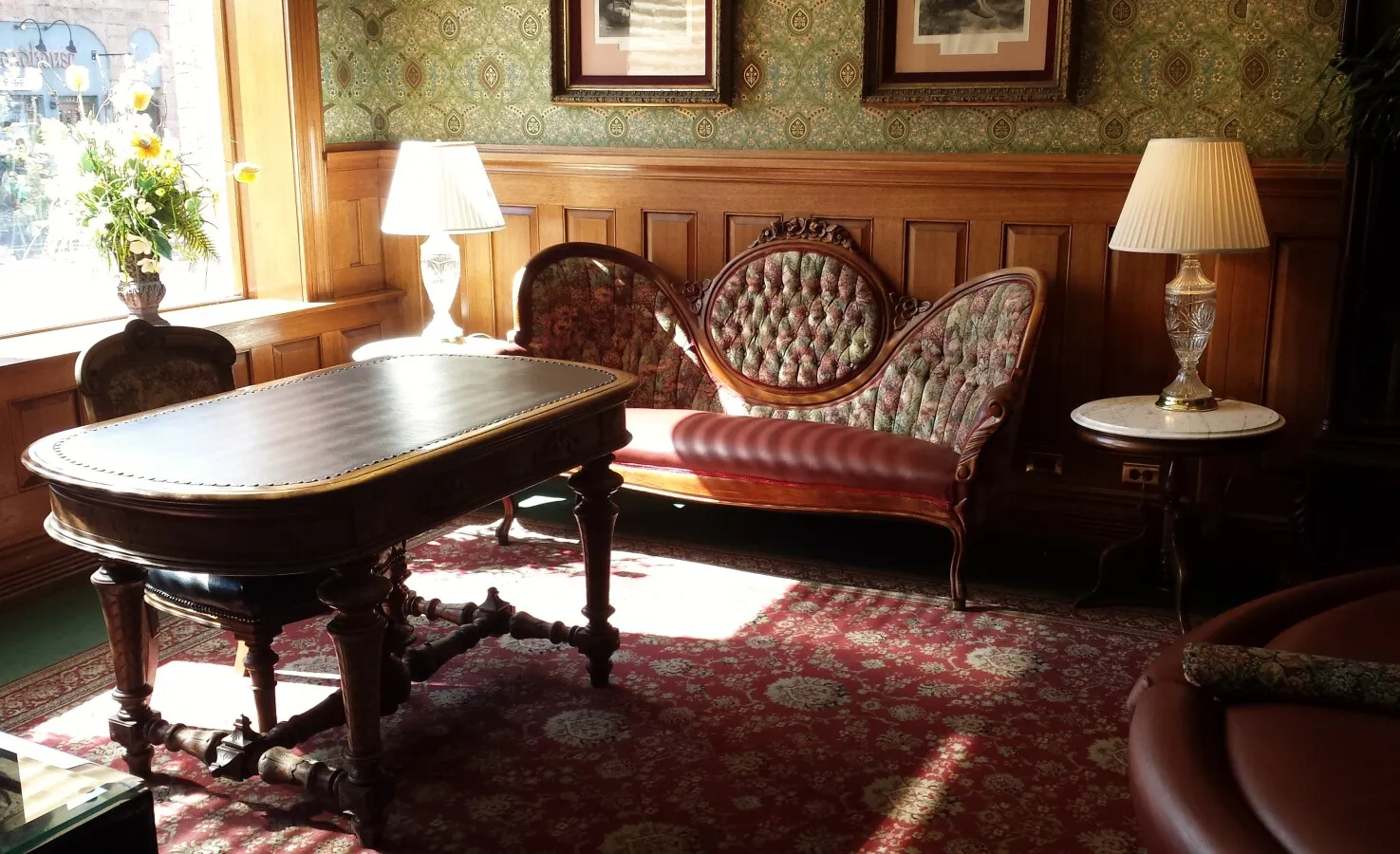 View to the lobby