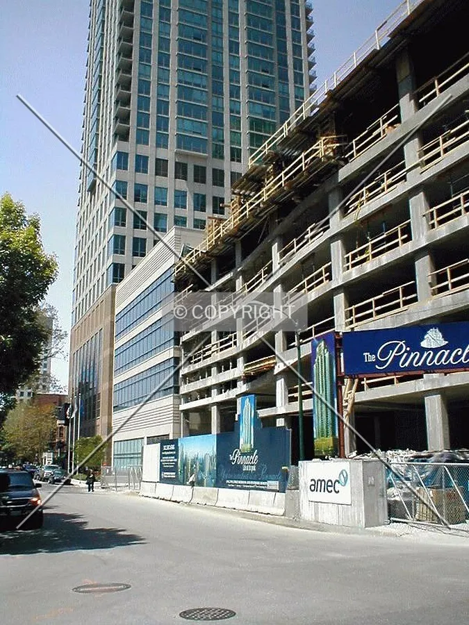 Looking west along Erie Street