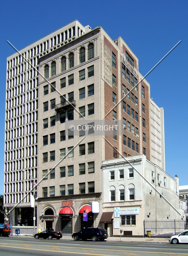 View from the west across Broad Street
