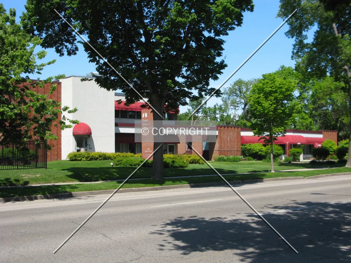 View to the northwest across Park Avenue