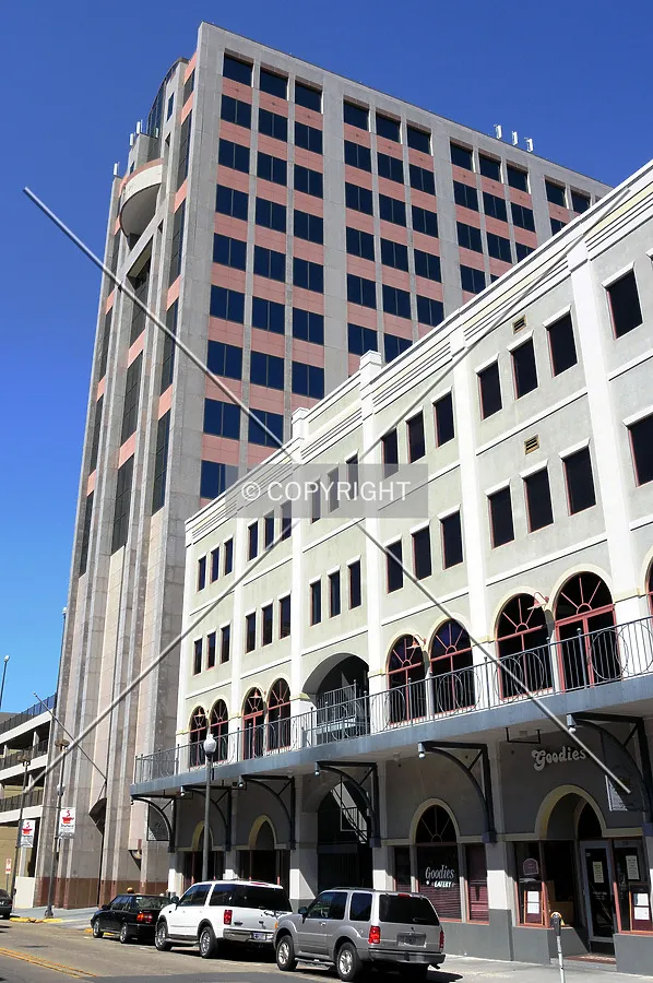 View from the east