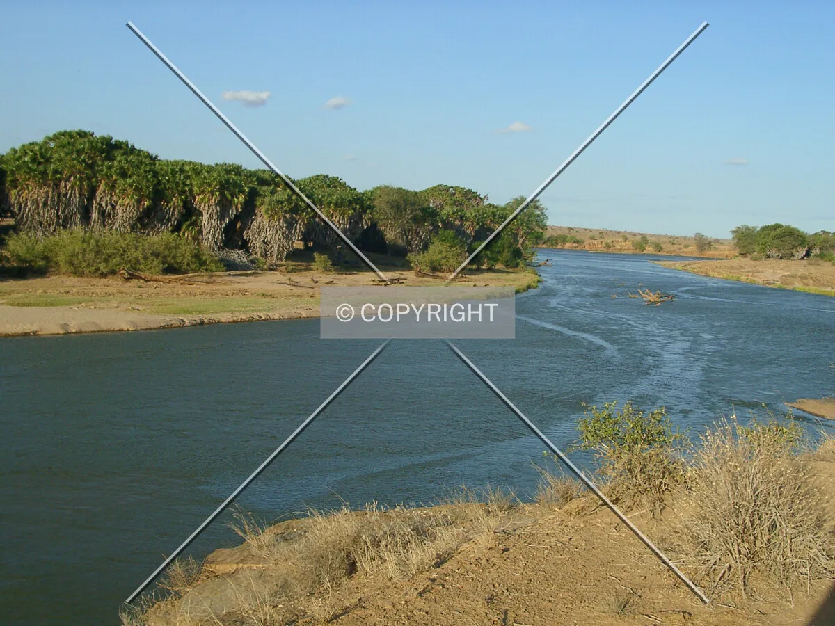River in Kenya, Africa