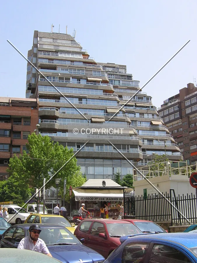View from the west