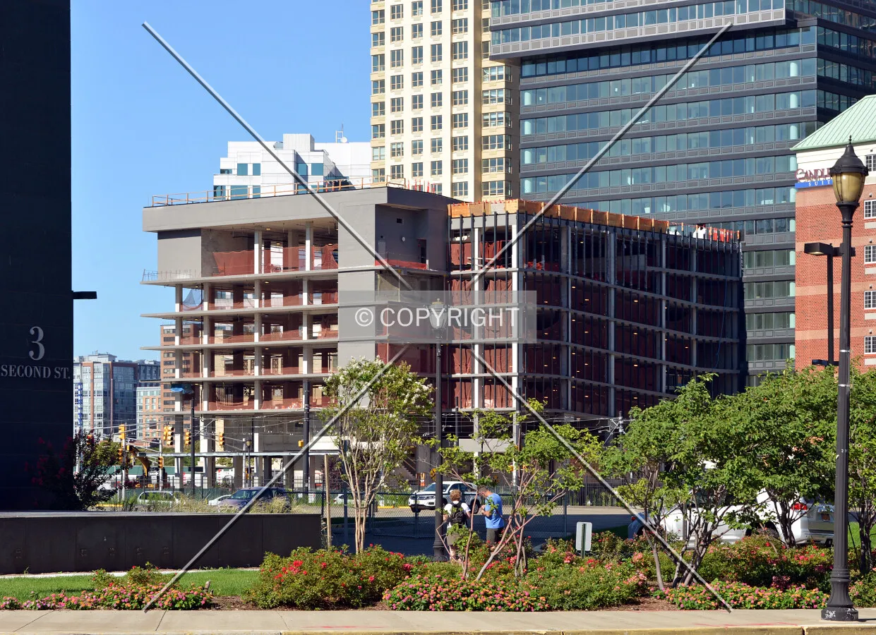 View from the northeast