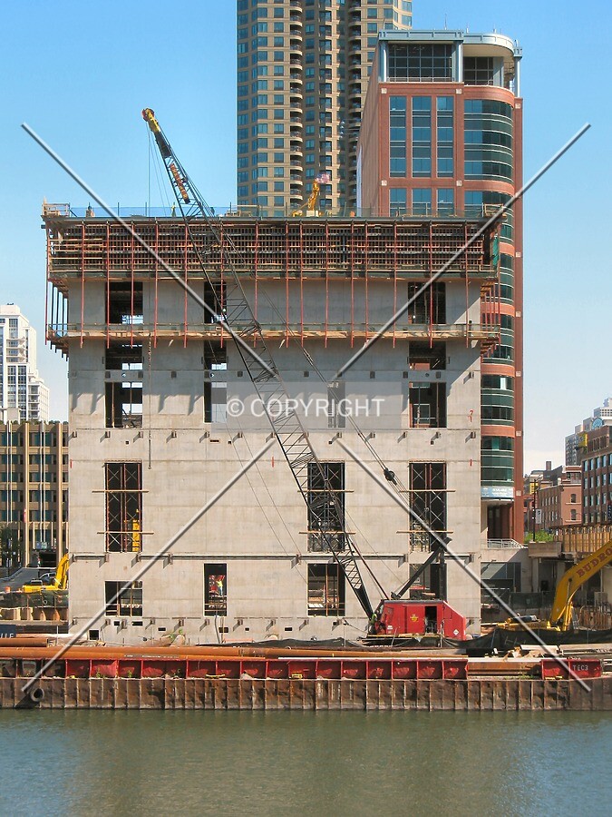 Vie to the north from Wacker Drive
