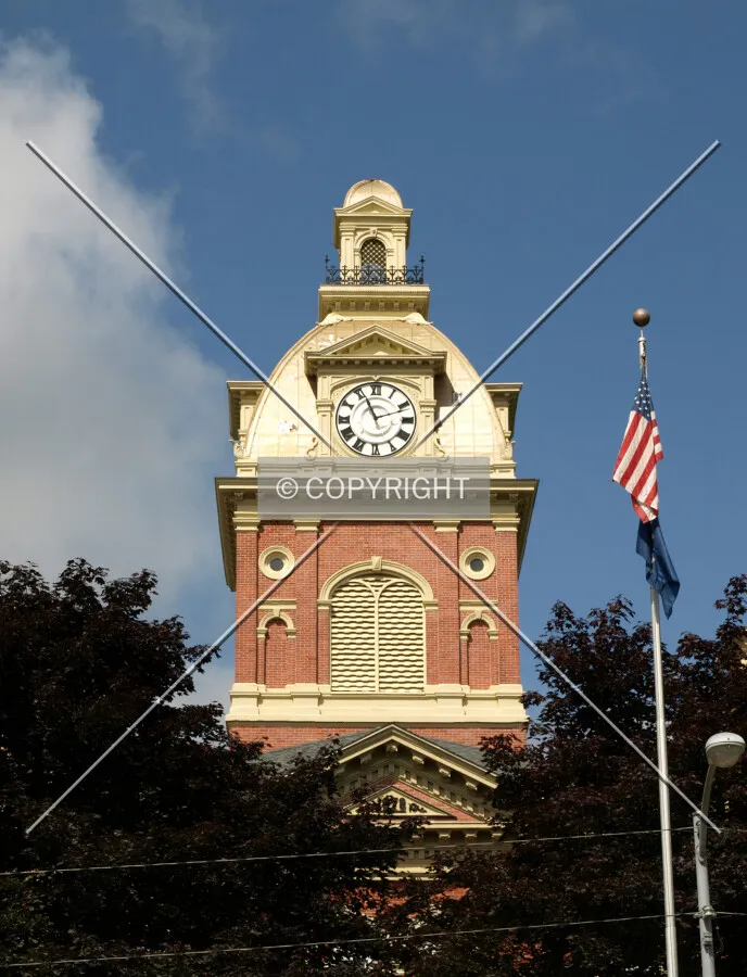 View from the east