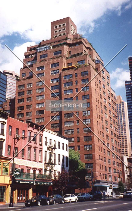 View from south along 2nd Avenue