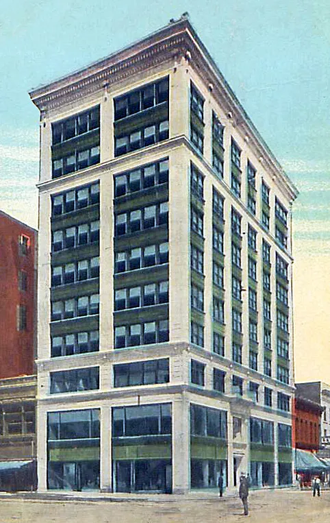 View from the southeast