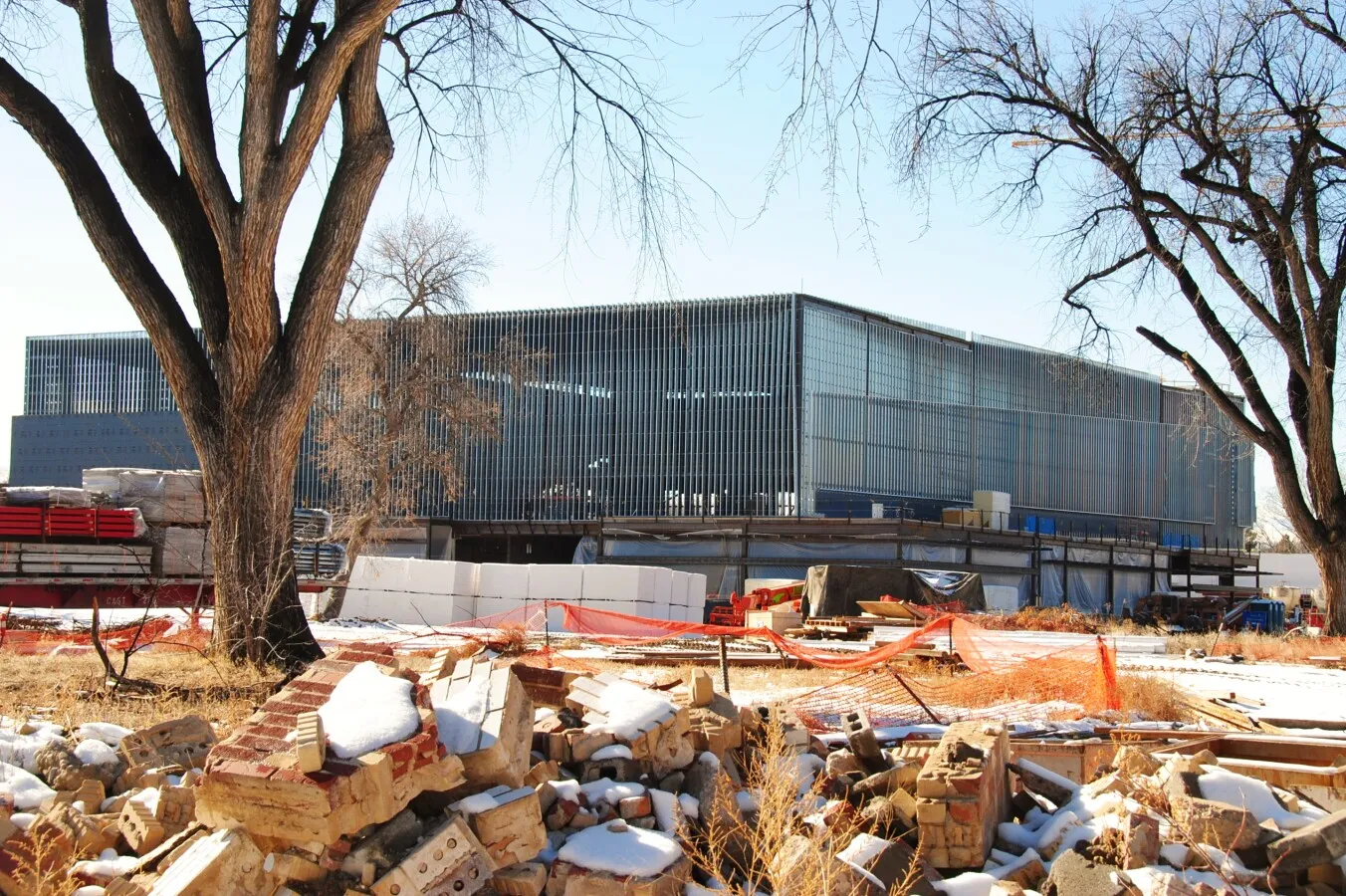 Distant view from the northeast