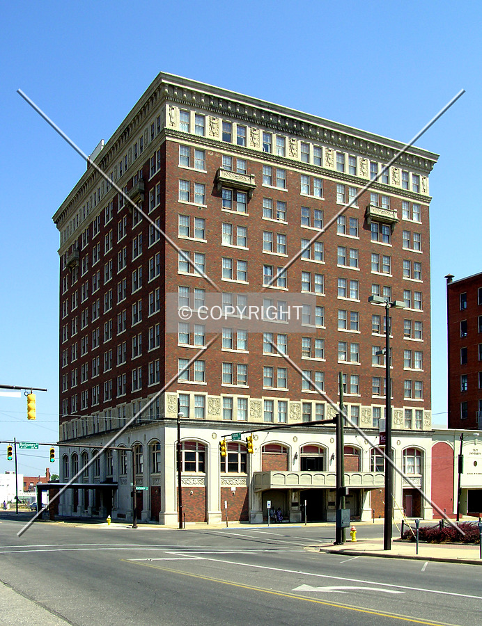 From Catoma Street to the southwest