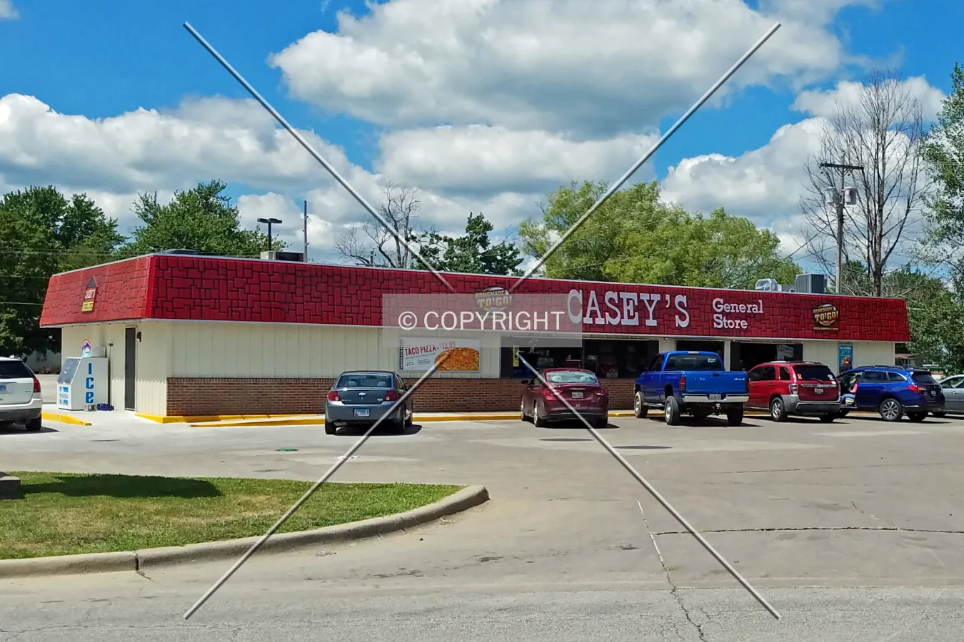 View from the southeast; July 29, 2016