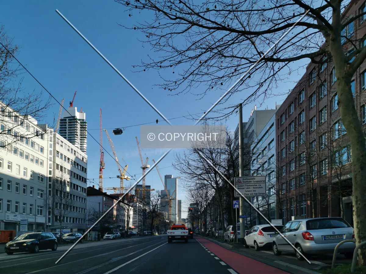 Mainzer Landstraße in Frankfurt