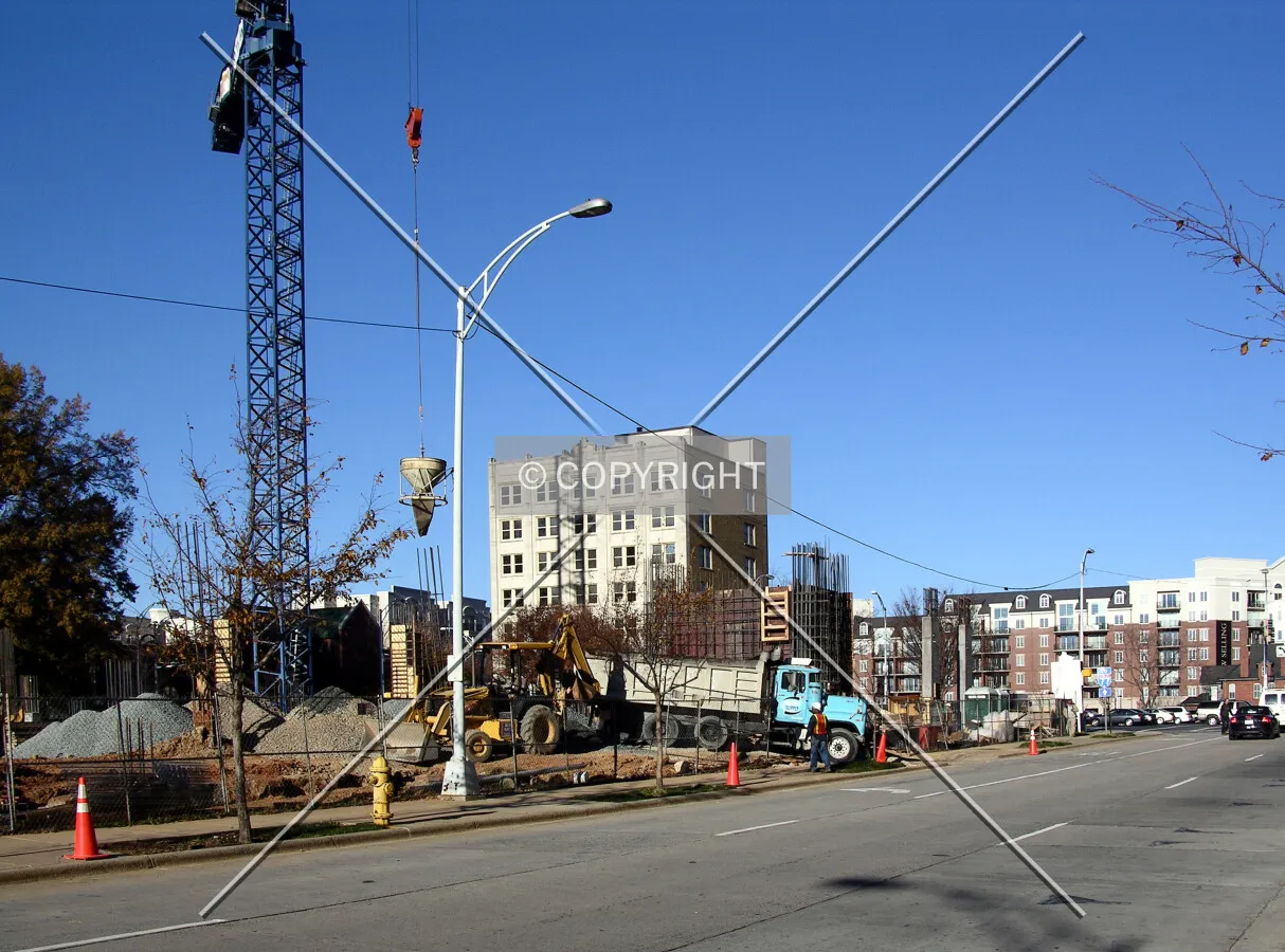 Looking northwest