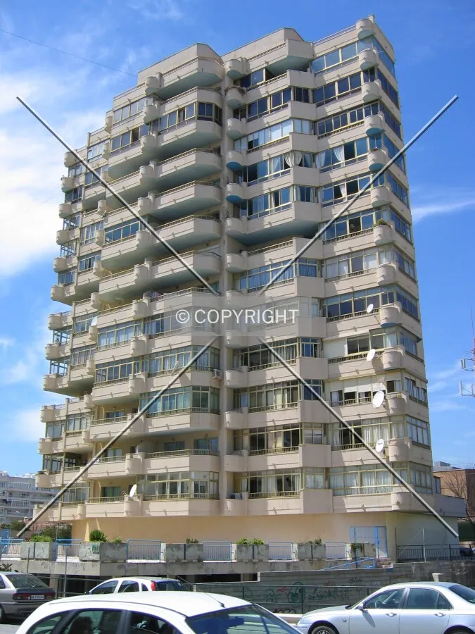 View from the southeast