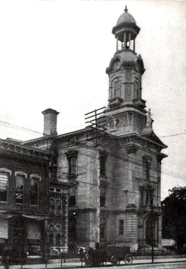 Vintage view from the east