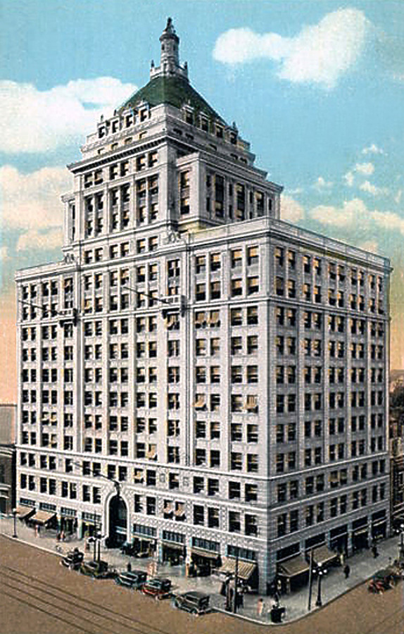 Vintage view from the southeast