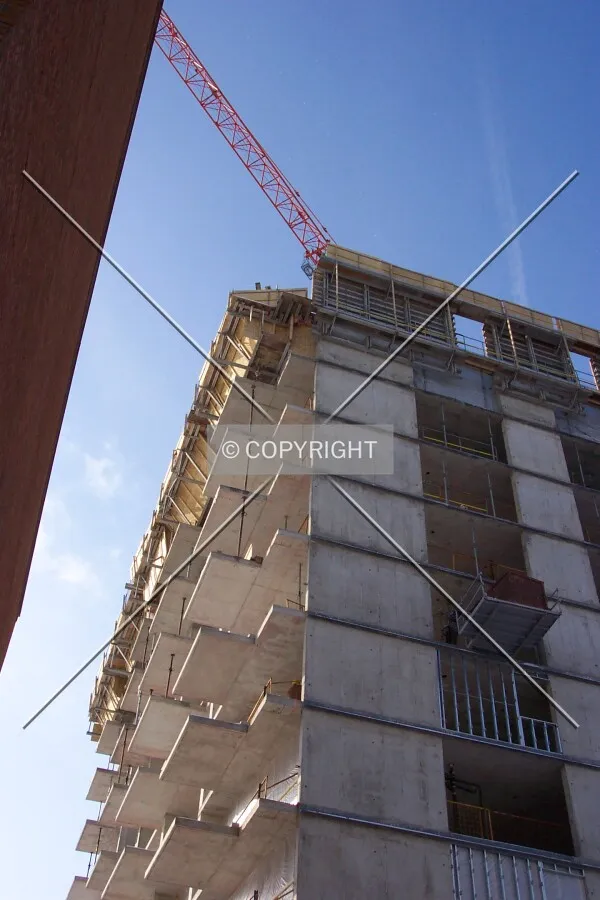 View of the top floors