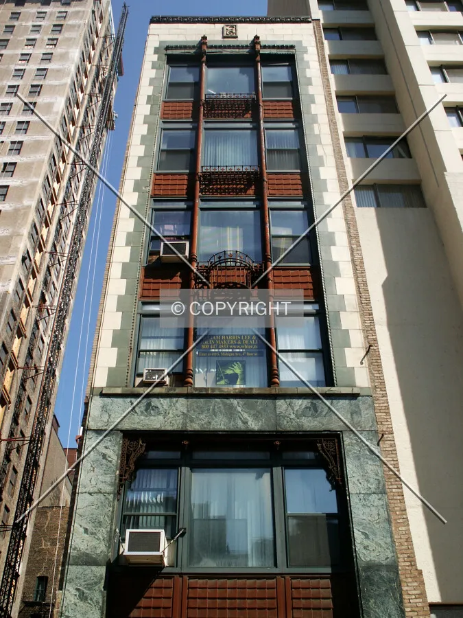 Looking up the main facade