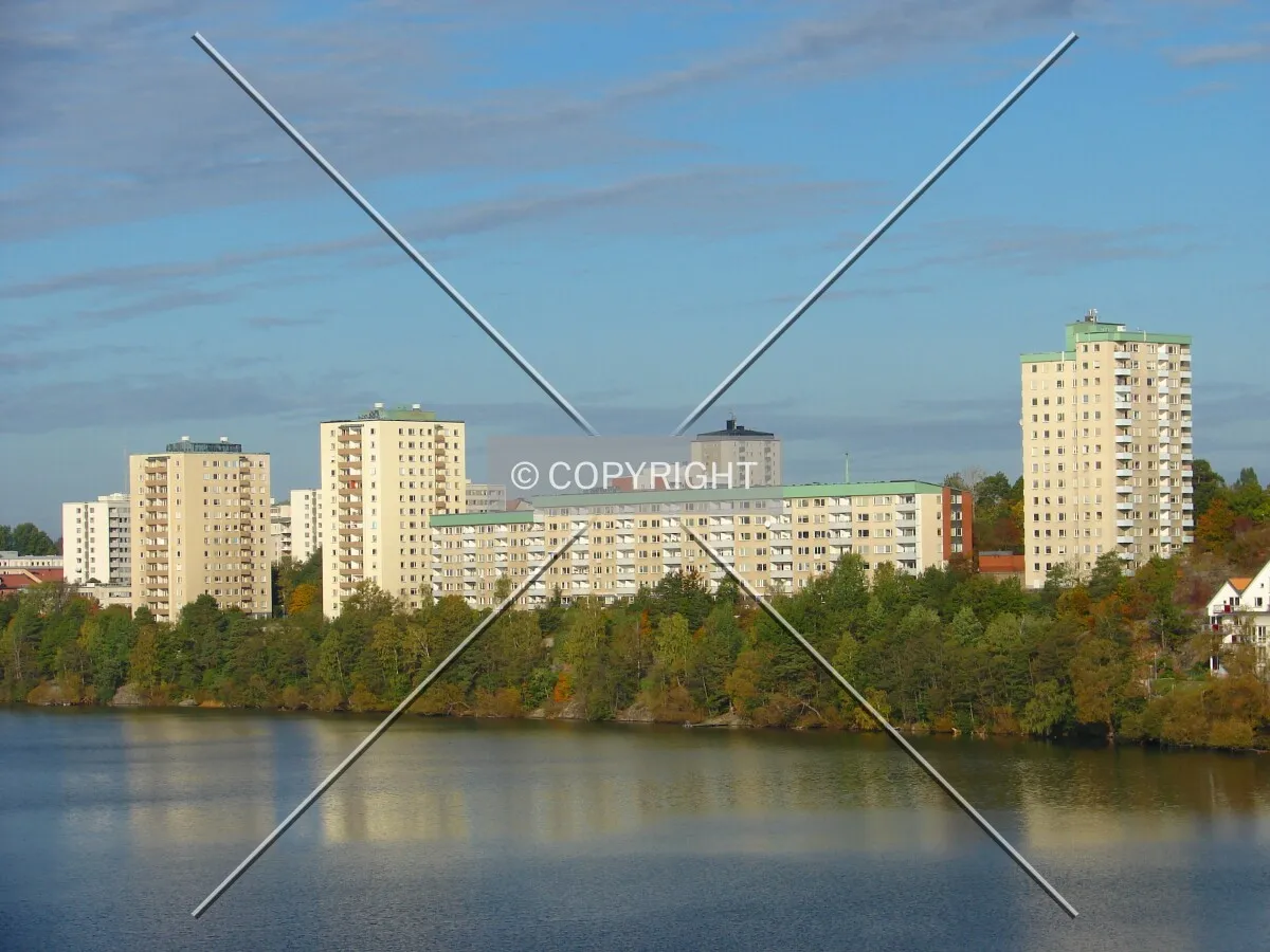 View from Hästhagsberget in the southeast