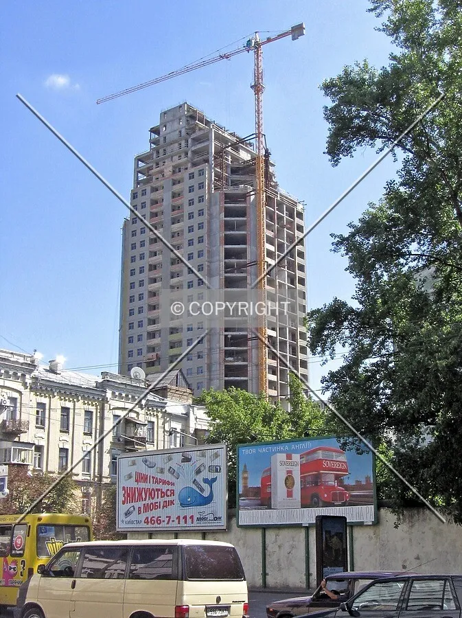 View from Zhilianska Street