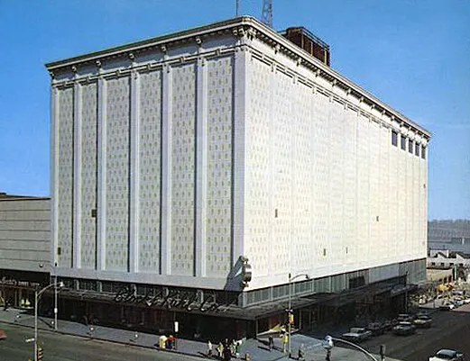Vintage view from the west