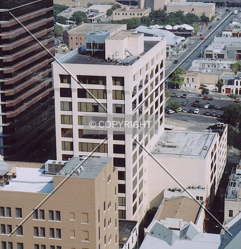 View from southwest from One American Center