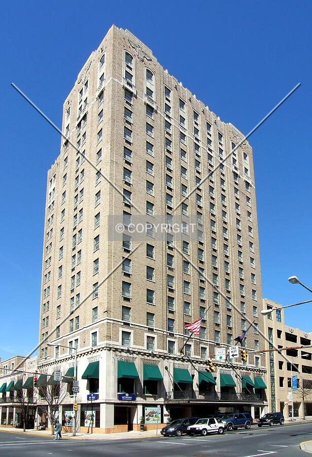 View from the southeast at Washington and 5th streets