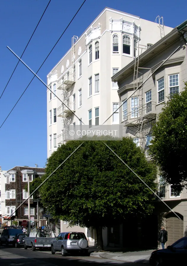From Washington Street to the southeast